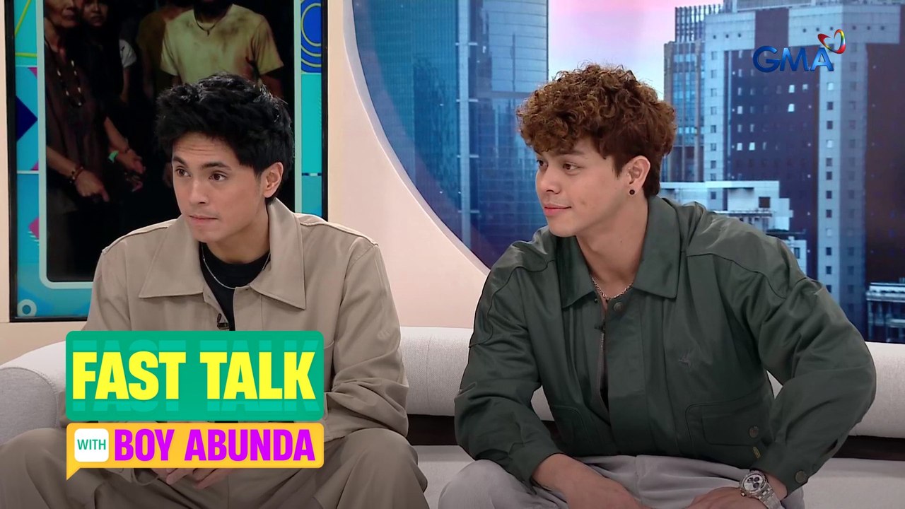 Fast Talk with Boy Abunda: Miguel at Kokoy, handang magpakita ng katawan sa pelikula?! (Episode 505)