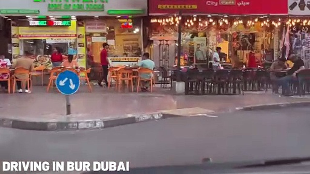 Driving Tour - Drive in Bur Dubai #dubai