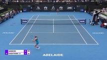 Adelaïde - Kasatkina au deuxième tour