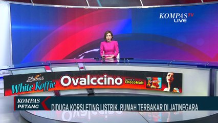 Diduga Korsleting Listrik, Sebuah Rumah di Jatinegara Hangus Terbakar!