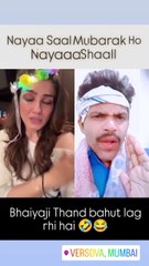 Thand bahut lag rahi hai 🤣🤪| Raveena Tandon instagram reel new video | Reaction