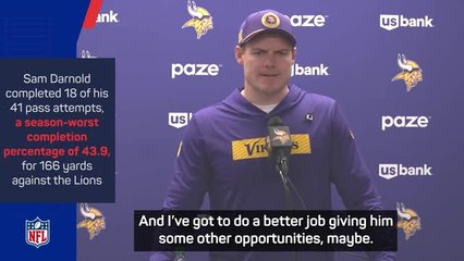 O'Connell 'has to do a better job' with Darnold after Lions defeat