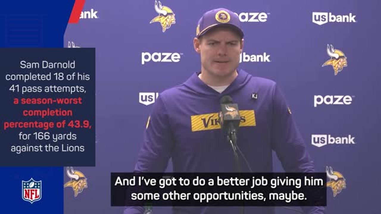 O'Connell 'has to do a better job' with Darnold after Lions defeat