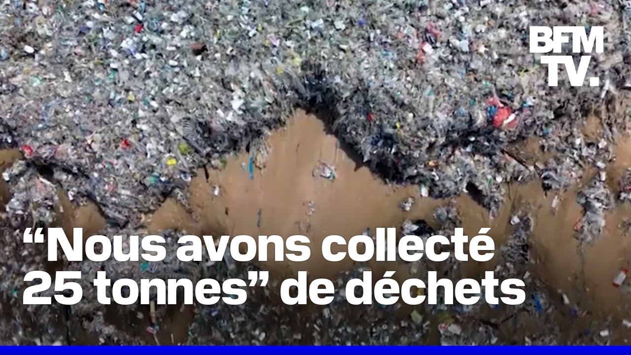 600 bénévoles nettoient les plages de Bali envahies par l'un des "pires" échouages de déchets plastiques