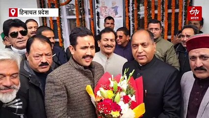 जयराम ठाकुर के आवास पहुंचे विक्रमादित्य सिंह, 10 मिनट तक बंद कमरे में हुई बातचीत, बोले- मैं हमेशा फ्रंट फुट पर खेलता हूं
