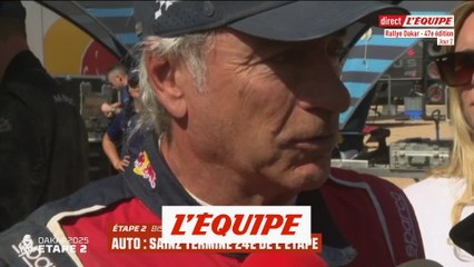 Sainz : «Une perte de temps colossale» - Auto - Rallye - Dakar 2025