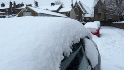 Leeds snow fun and disruption