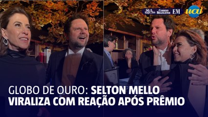 Reação de Selton Mello com vitória de Fernanda Torres viraliza