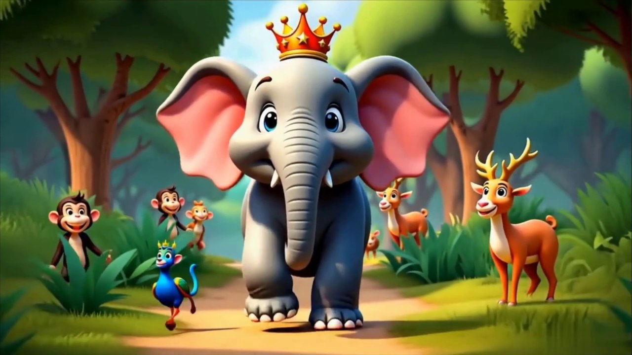 Hathi Raja Kahan Chale | Nursery Rhymes | हाथी राजा कहाँ चले ...