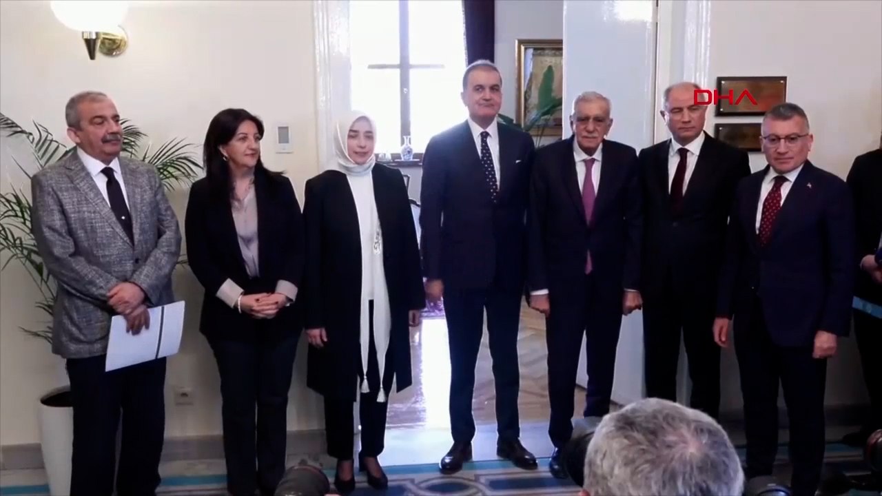 DEM Parti ile görüşme sona erdi! AK Partili Güler: Olumlu şekilde sohbet ettik