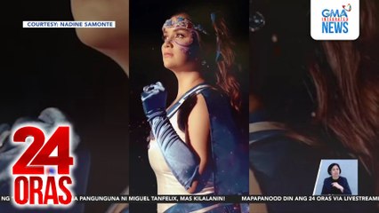Iconic character ni "Super T" sa "Super Twins", muling binuhay ni Nadine Samonte kasama ang anak na si Heather | 24 Oras