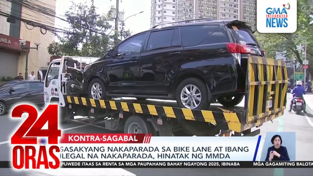 Mga sagabal sa mga rutang daraanan ng Traslacion sa Jan. 9, inalis ng MMDA | 24 Oras