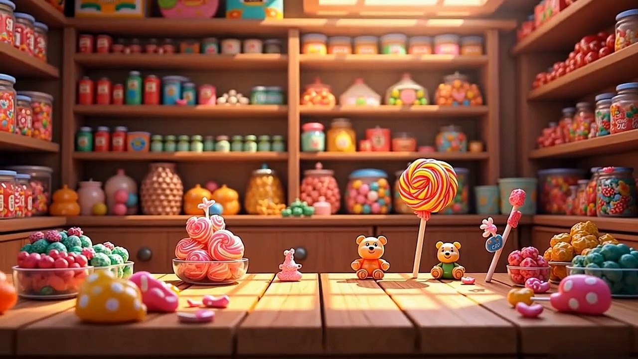 🎉 Candy Store Adventure 🍬| Song for Kids & Toddlers 🎶🎶  Melody Nursery Rhymes For Preschool Toddlers - Baby Cartoon Animation | Nursery Rhymes & Kids