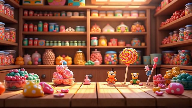 🎉 Candy Store Adventure 🍬| Song for Kids & Toddlers 🎶🎶 Melody Nursery Rhymes For Preschool Toddlers - Baby Cartoon Animation | Nursery Rhymes & Kids
