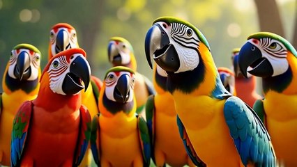 Parrot Party Song ! 🦜 | Song for Kids & Toddlers 🎶🎶  Melody Nursery Rhymes For Preschool Toddlers |- Baby Cartoon Animation | Nursery Rhymes & Kids