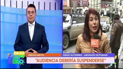 suspenden audiencia