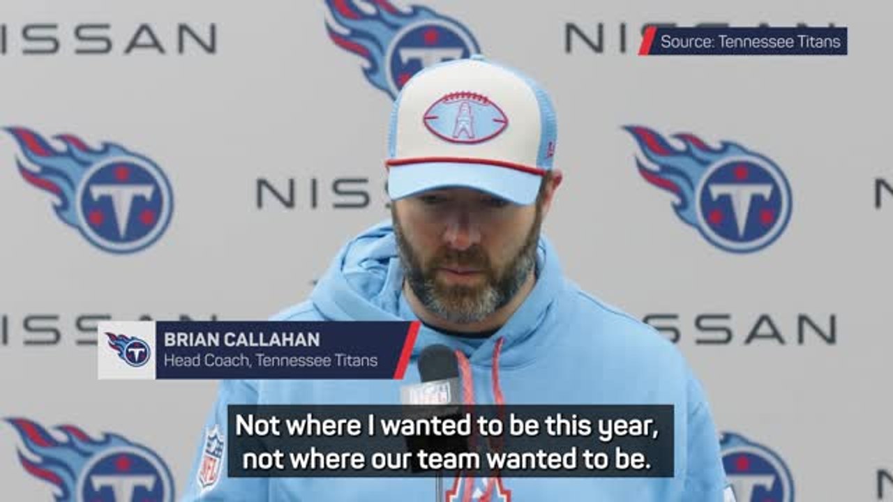 Titans boss Callahan 'not taking a lot of solace' with No.1 draft pick