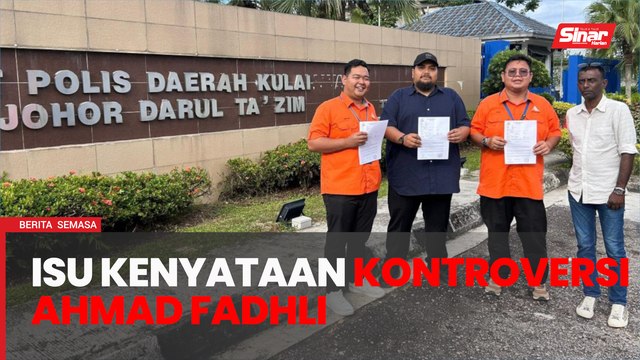 Pemuda Amanah Johor buat laporan polis terhadap Ahmad Fadhli