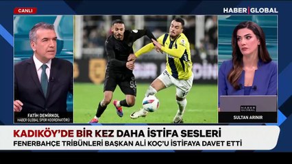 Fenerbahçe taraftarları "Ali Koç istifa" dedi! Fatih Demirkol değerlendirdi
