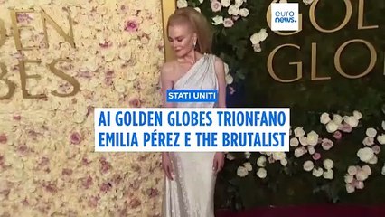 Golden Globes 2025: vince "Emilia Pérez" e "The Brutalist" si aggiudica i premi più importanti