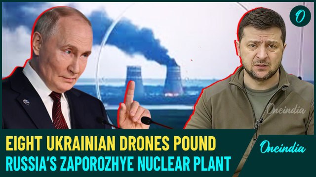 Russian Nuclear Plant Bombed In Zaporozhye: Putin Provoked By Ukraine's Massive Drone Assault