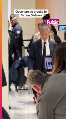 🚨 Nicolas Sarkozy arrive au tribunal pour l'ouverture de son procès sur les soupçons de financement libyen