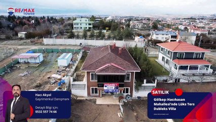 Satılık Lüks Ters Dubleks Villa - Gölbaşı Hacıhasan Mahallesi