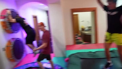 I Turned My House Into a Trampoline Park!