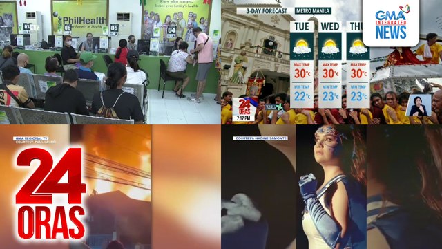 24 Oras: (Part 2) Sagot ng PhilHealth sa pagpapagamot ng ilang sakit, tinaasan ng 50%; 13-anyos, patay sa sunog sa Cebu City; karakter ni Super T sa Super Twins , muling binuhay ni Nadine Samonte kasama ang anak, atbp.