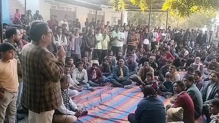 शिवगंज में युवक का अपहरण कर हत्या का मामला  - दिनभर चले धरना प्रदर्शन के बीच शाम को एडीएम की मौजूदगी में हुई सुलह