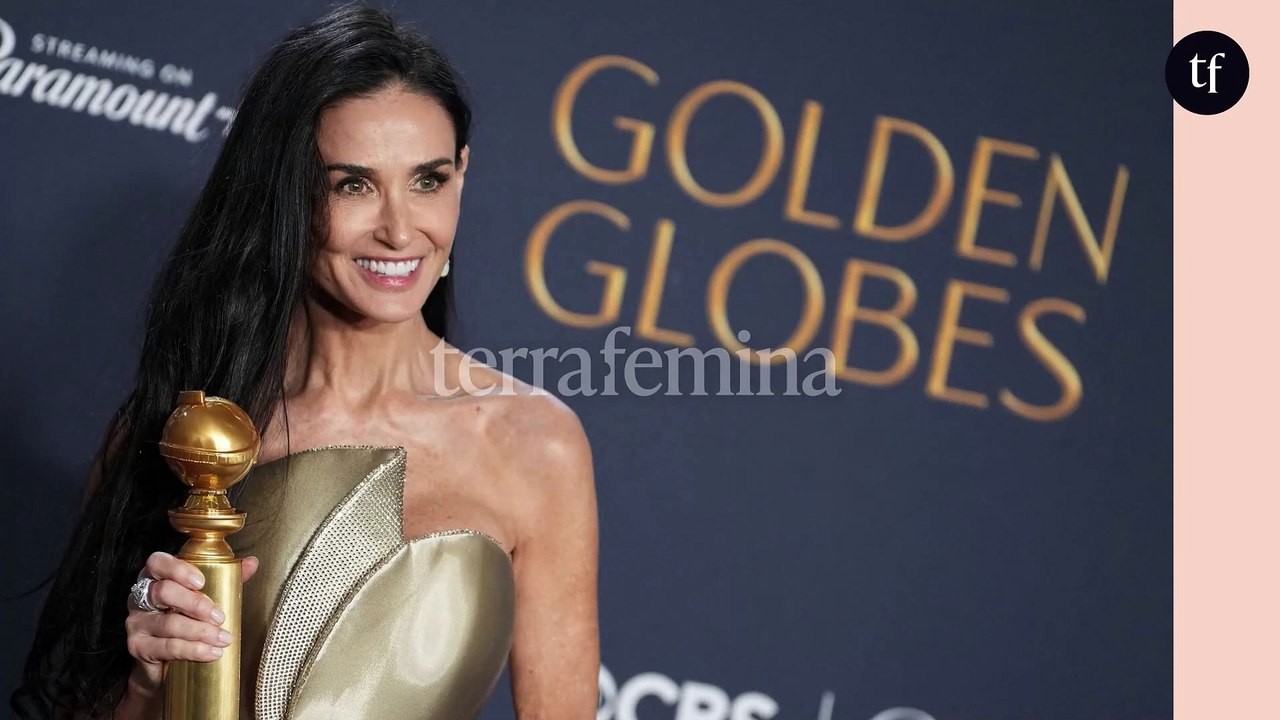 "Pas assez minces" : aux Golden Globes, Demi Moore dénonce les diktats subis pendant toute sa carrière