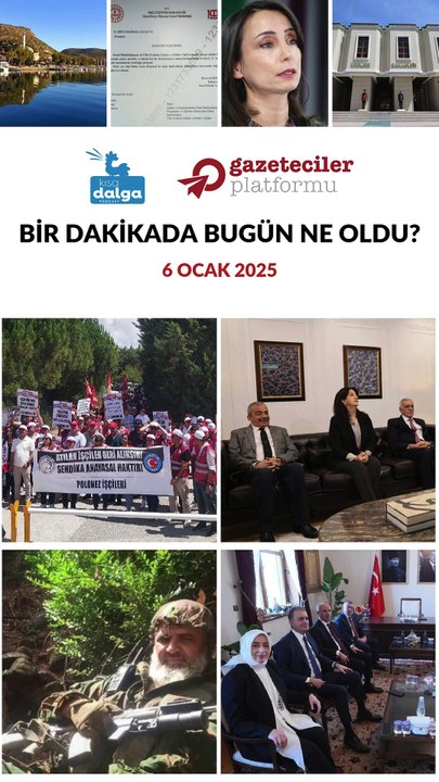 Bir dakikada bugün ne oldu?