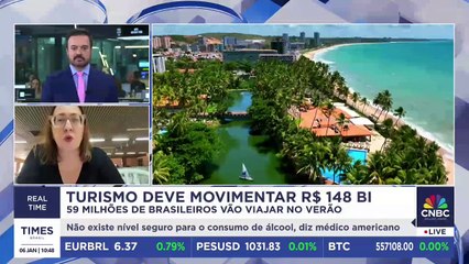 59 mi de brasileiros viajarão no verão e turismo deve movimentar R$ 148 bi; especialista analisa