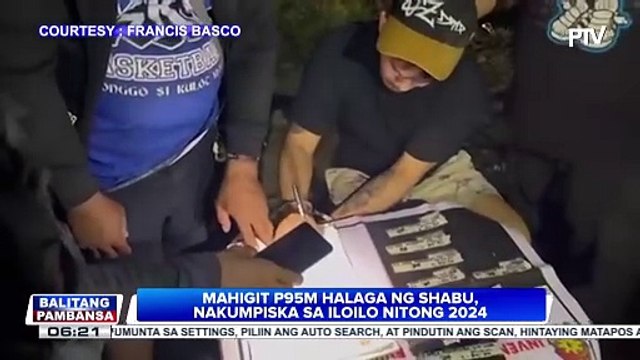 Mahigit P95-M halaga ng shabu, nakumpiska sa Iloilo nitong 2024