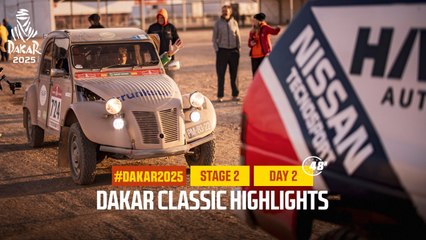 Dakar Classic Highlights 🚗 | Stage 2 of Dakar 2025