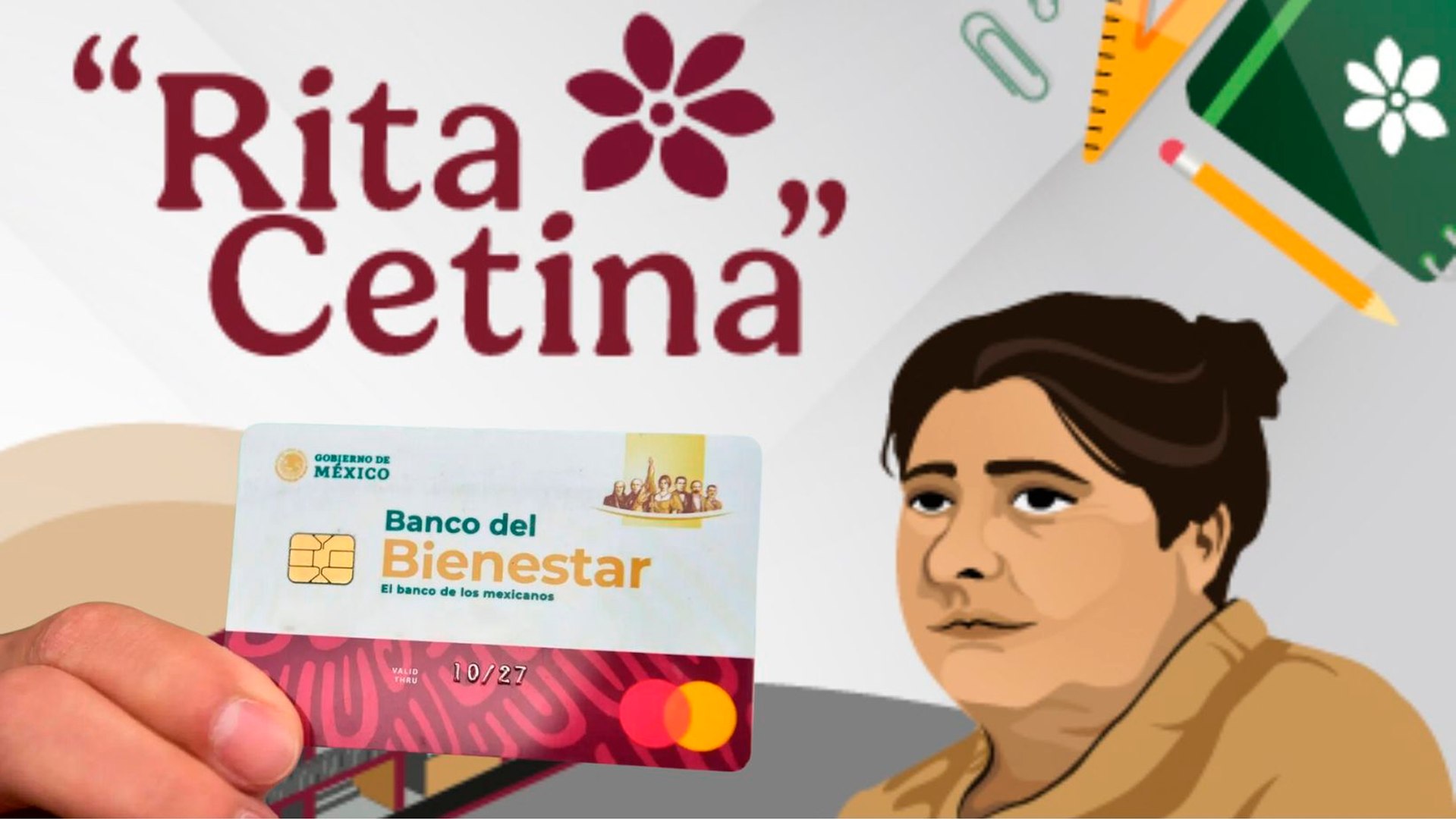 Beca Rita Cetina: Secretario de Educacin da a conocer la fecha de entrega de las tarjetas de pago