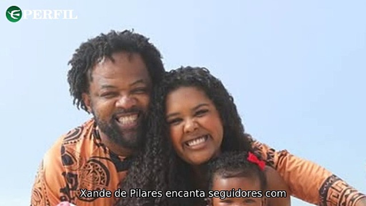 "Emoções e laços familiares: Filhas de Xande de Pilares e Danilo Couto compartilham momentos únicos com seus filhos."