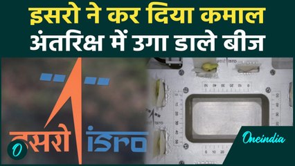 Cowpea Seeds in Space: ISRO ने कर दिया गजब का कारनामा, अतंरिक्ष में उगाए बीज | वनइंडिया हिंदी