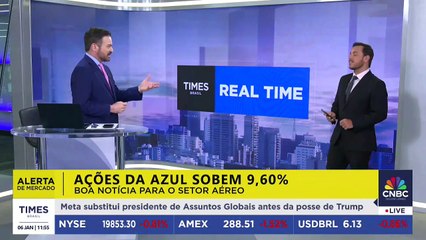 ALERTA DE MERCADO: ações da Azul sobem 9,60% nesta segunda (06); Rodrigo Loureiro analisa