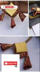 Trending latkan design|latkan banane ka tarika|#latkan#Fashion#blouselatkan