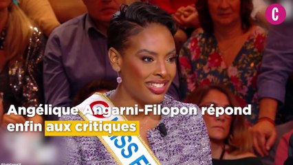 Angélique Angarni-Filopon, Miss France 2025, répond aux critiques