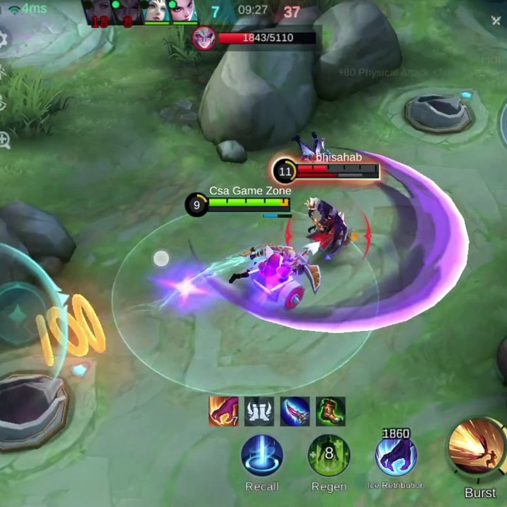 Mobile Legends 5v5 Yin Awesome Skills