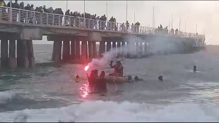 Marina di Massa, la Befana vien dal mare