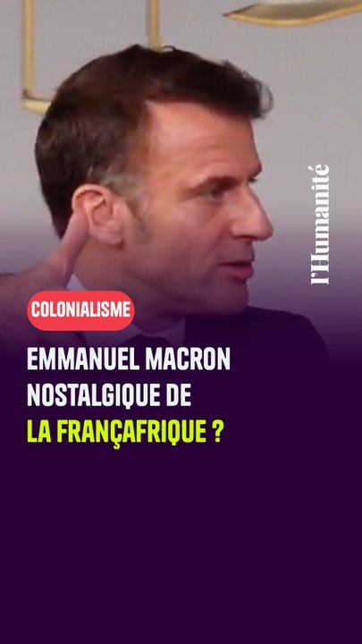 Pour Emmanuel Macron, les gouvernements africains ont "oublié de nous dire merci"
