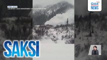 Winter storm, nagdulot ng avalanche sa Amerika; paliparan sa U.K. pansamantalang isinara dahil sa matinding snowfall | Saksi