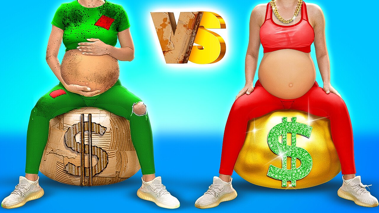 PARENTS RICHES VS PARENTS PAUVRES EN VACANCES ! 🌴💰 Gadgets incroyables et moments amusants