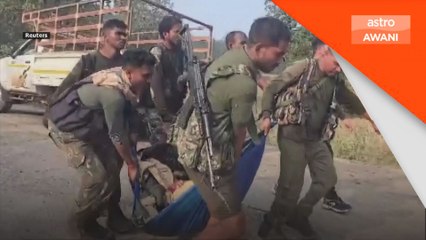 Lapan anggota polis, pemandu terbunuh letupan pemberontak