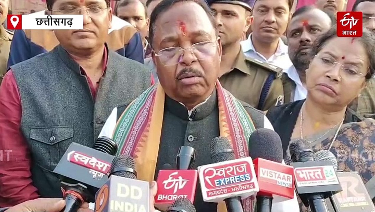 रामानुजगंज दौरे पर मंत्री रामविचार नेताम, विकास कार्यों की दी सौगात