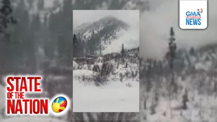 State of the Nation: (Part 2) WORLD NEWS: Avalanche sa Utah; ENTERTAINMENT SPOTLIGHT: Karakter ni Nadine Samonte sa "Super Twins," muling "binuhay", atbp.