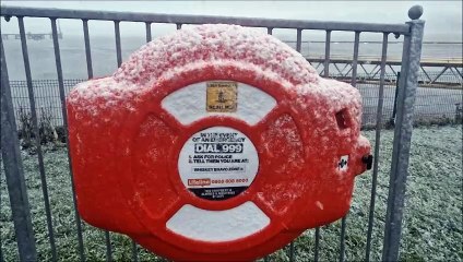 Snow in Derry on January 6, 2025